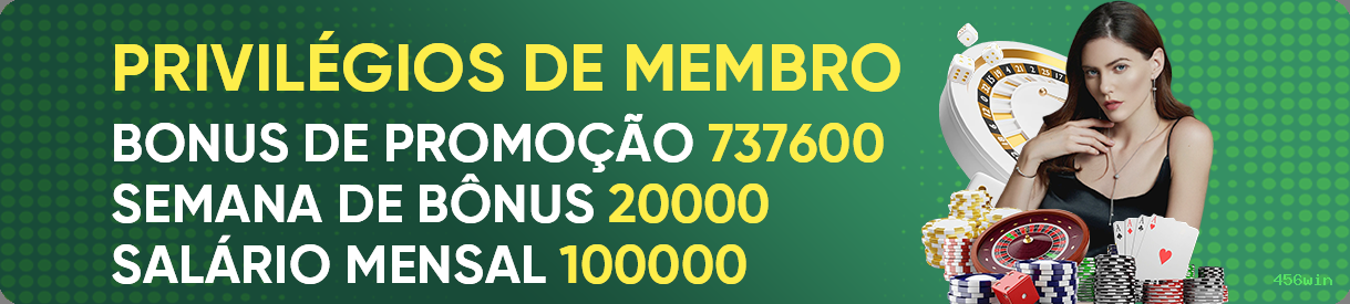 Controles de paJogonto e BRL em 456win